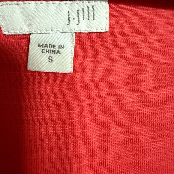 J. Jill Red Maxi Dress with Gold Embroidery - Picture 3 of 3